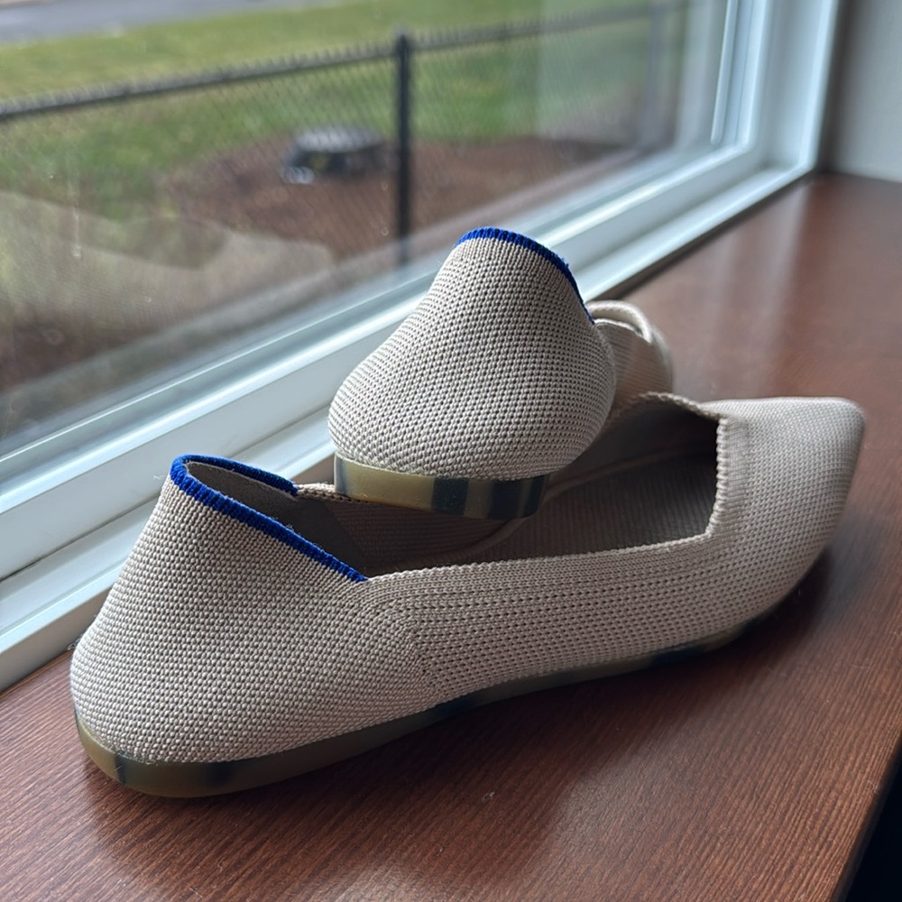 Rothy’s The Point - Ecru - Size 6 - image 5